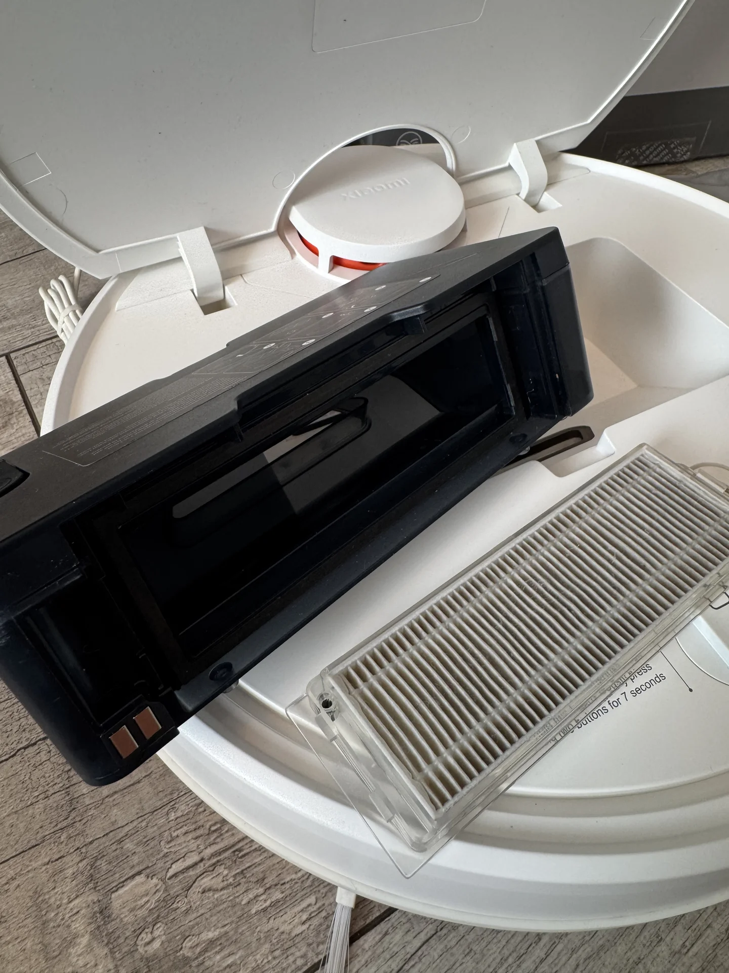 Робот пылесос Xiaomi Robot Vacuum S12 белый - миниатюра 6