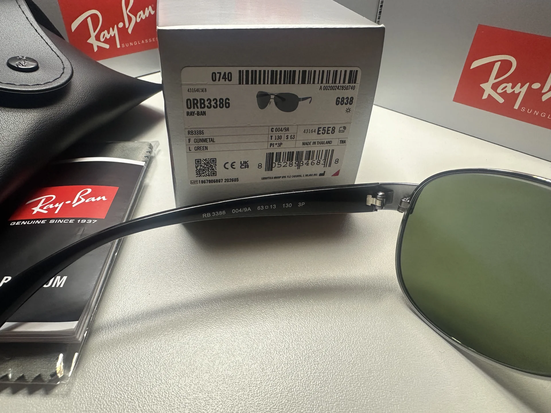 Очки Ray Ban R3386 - миниатюра 7