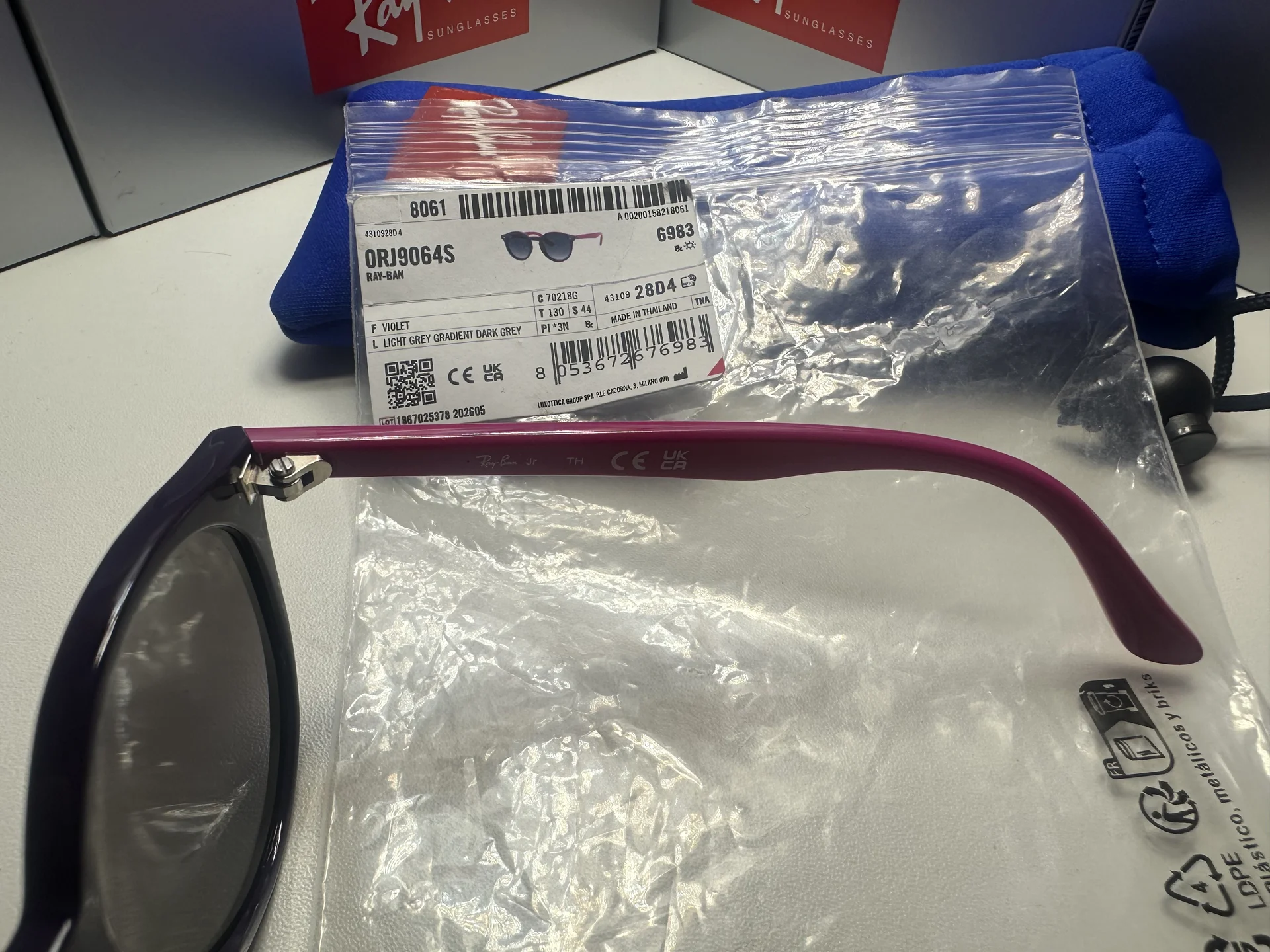 Очки Ray Ban RJ9064S - миниатюра 9