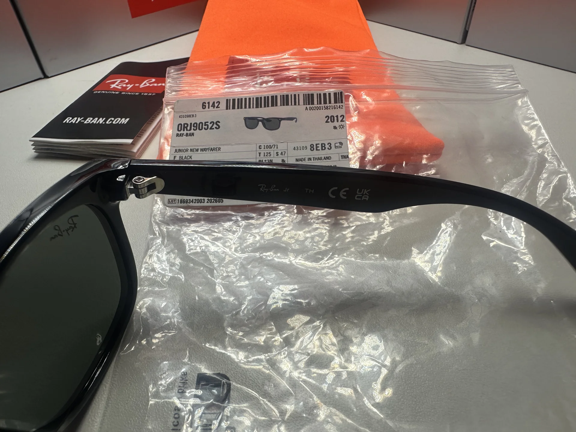 Очки Ray Ban RJ 9052S - миниатюра 9