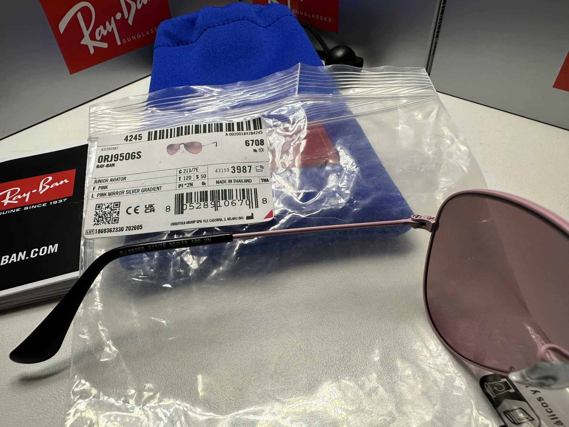 Очки Ray Ban RJ9506S - миниатюра 8