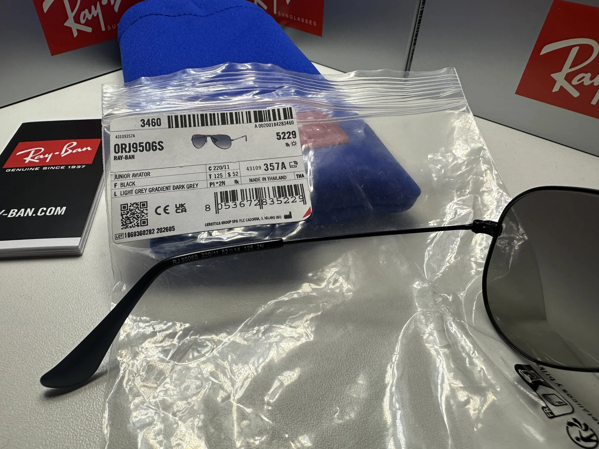 Ray Ban RJ9506S Черные - миниатюра 6