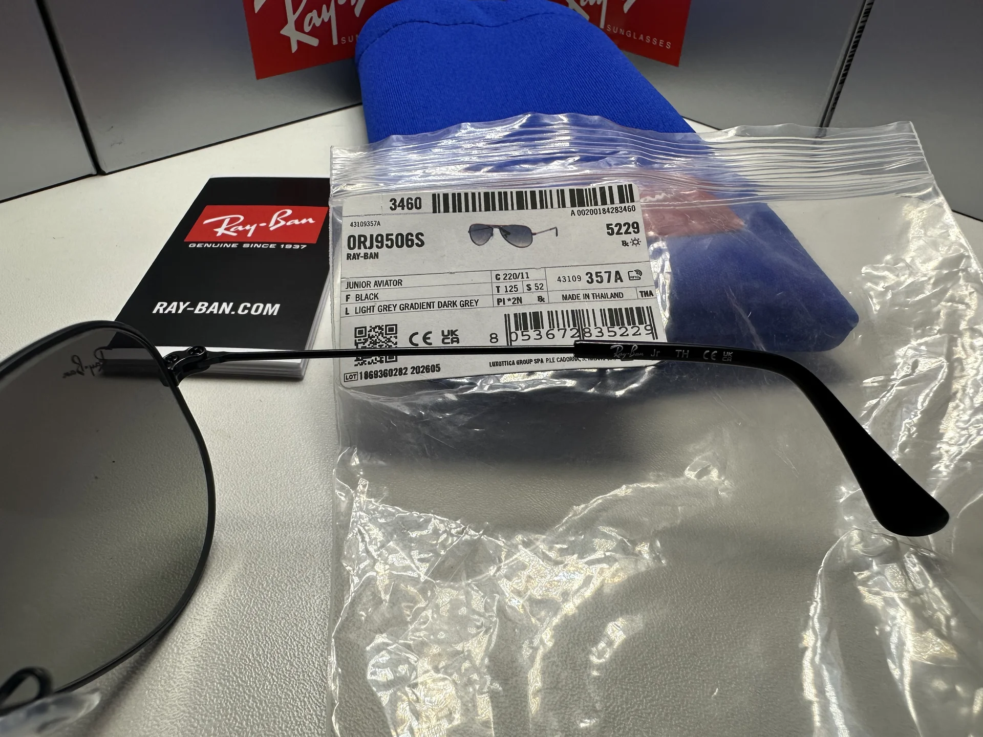 Ray Ban RJ9506S Черные - миниатюра 7