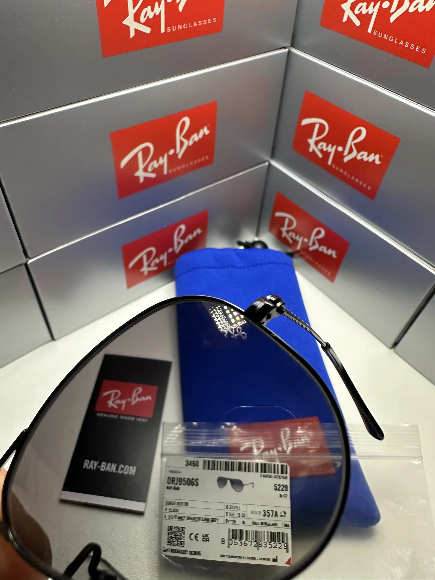 Ray Ban RJ9506S Черные - миниатюра 8