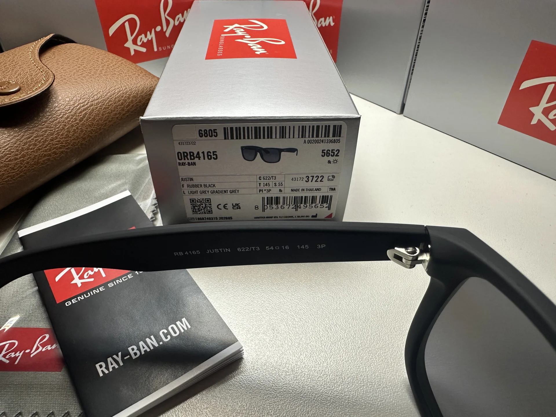 Ray-Ban RB4165 Justin - миниатюра 8