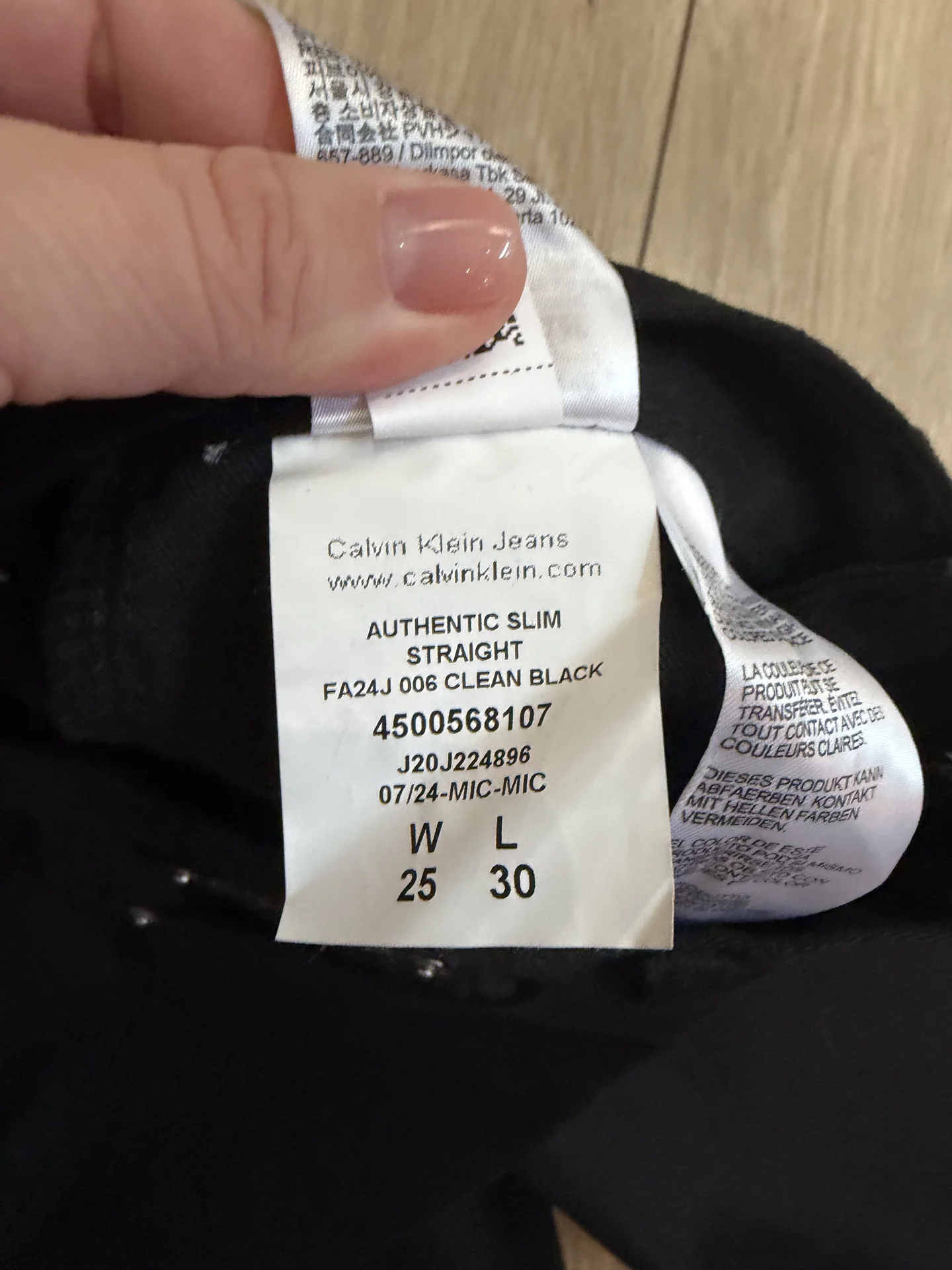 Джинсы calvin klein jeans новые - миниатюра 5