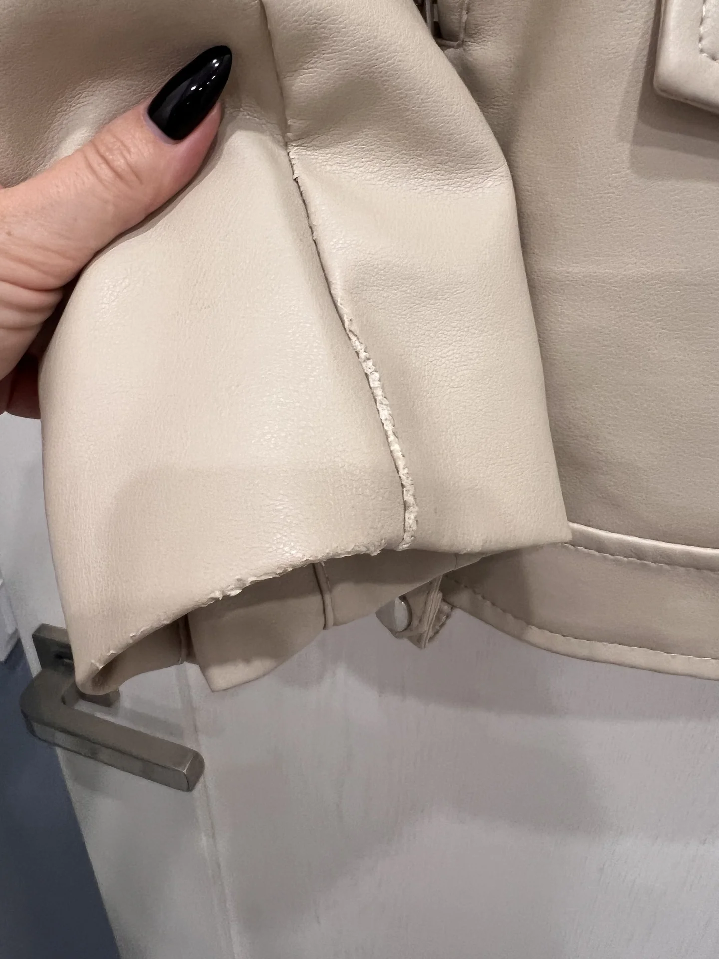 Косуха Stradivarius с дефектом - миниатюра 3