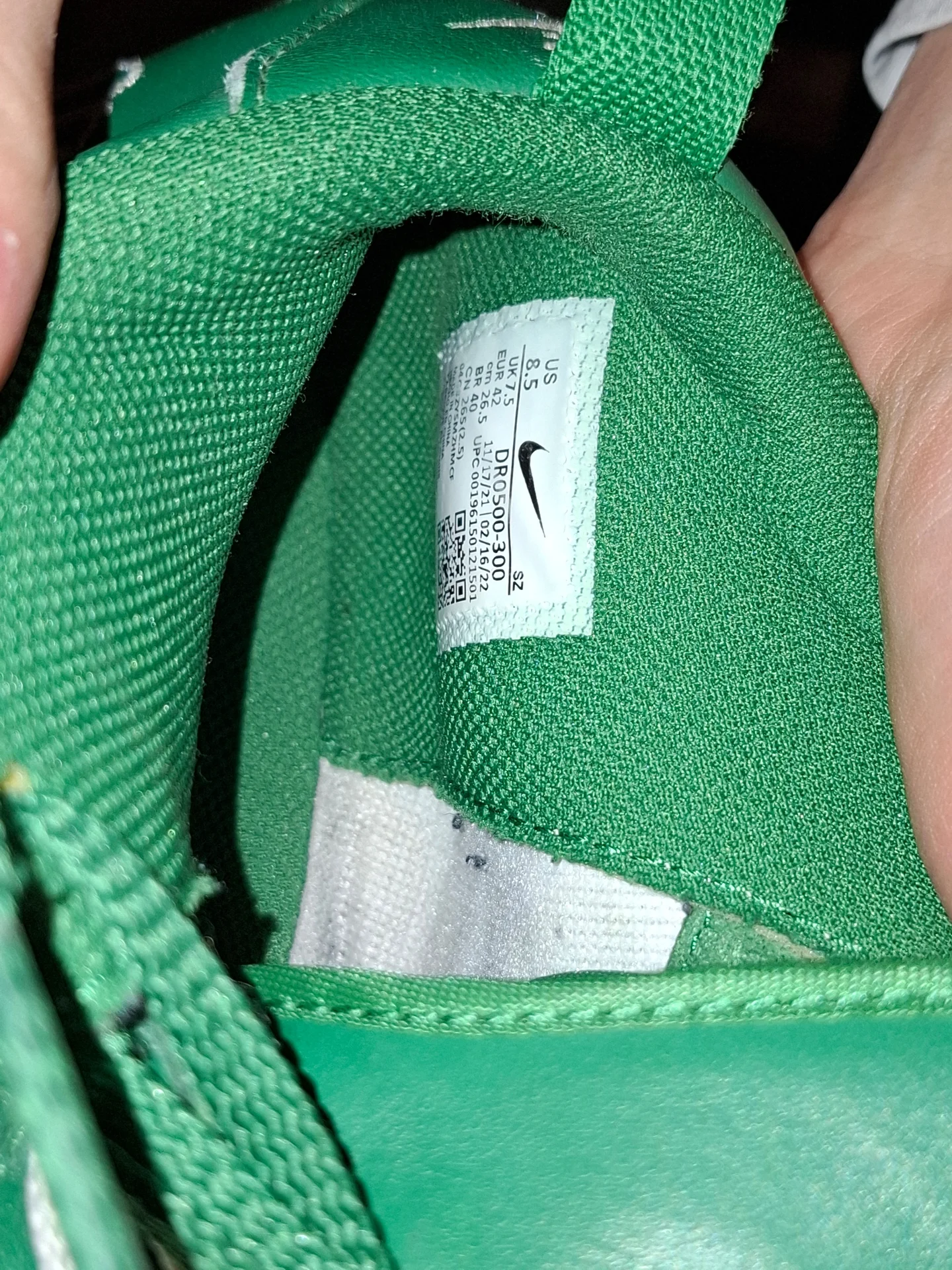 кроссовки nike off white mid размер 42 - миниатюра 3