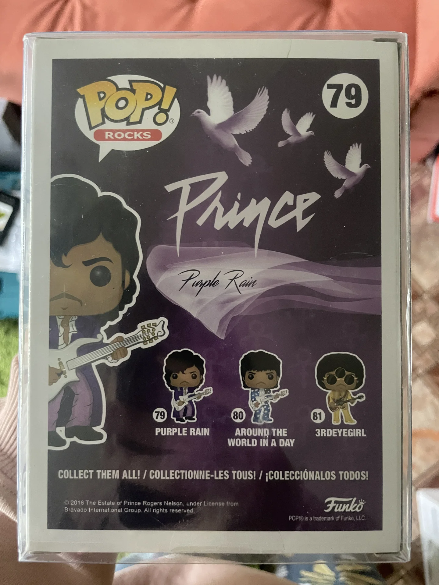Фигурка Funko Pop Prince #79 Purple Rain новая - миниатюра 2