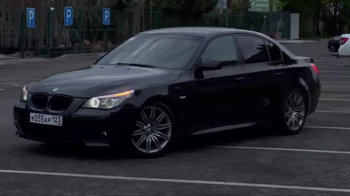 BMW e60 3.0 2007 - видео 8