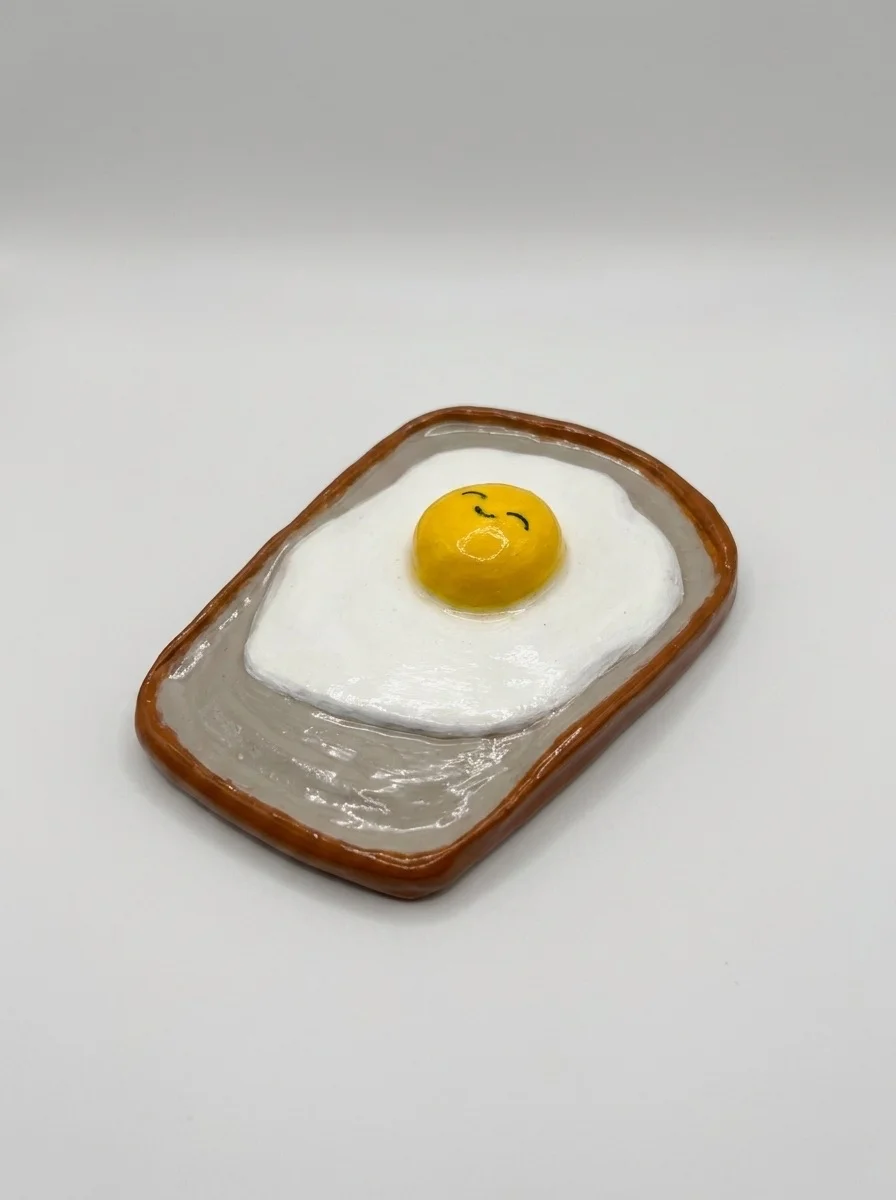 Декор тост с яичницей 🍳 - миниатюра 2