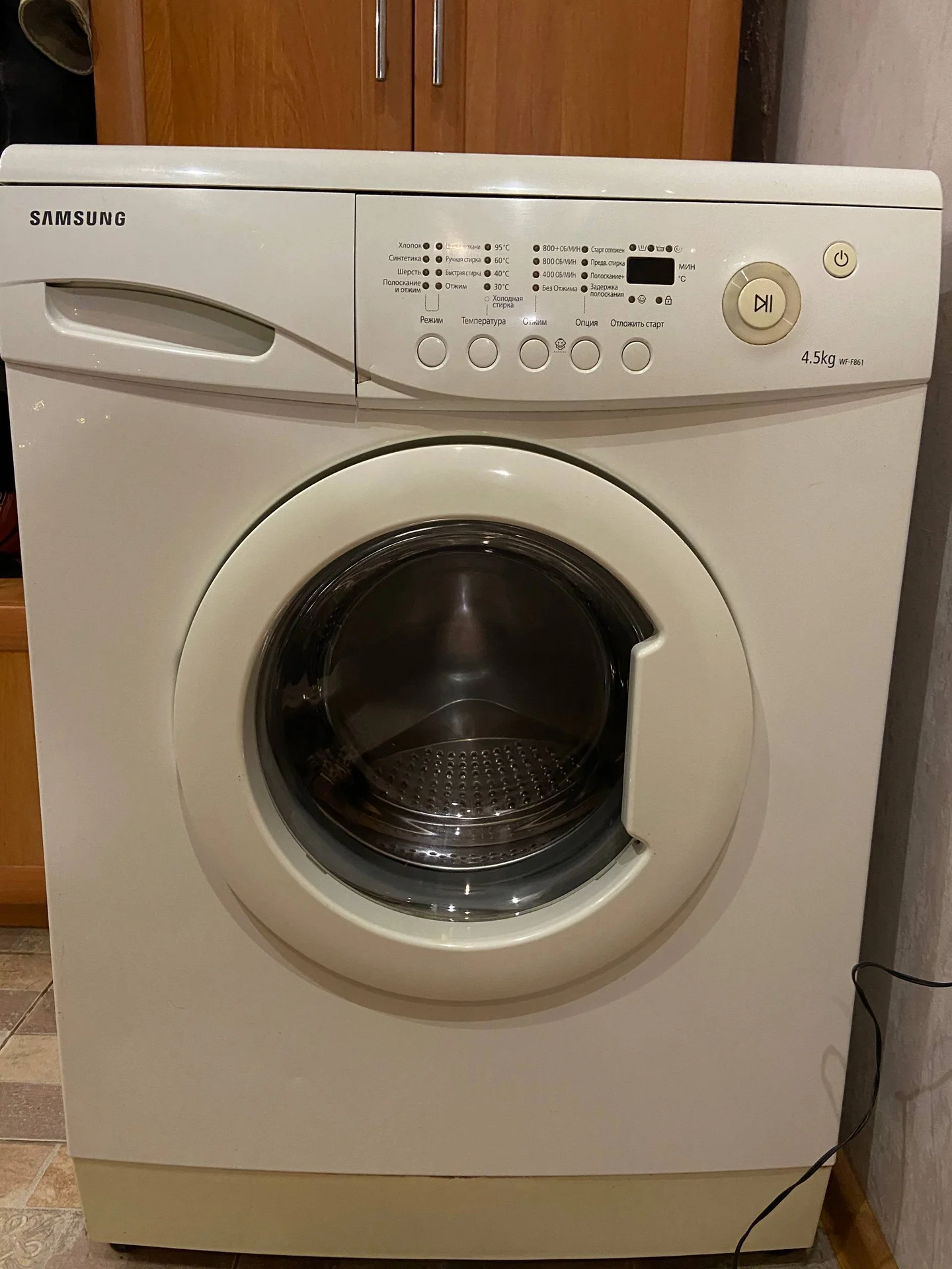 Стиральная машина samsung WF-F861 - изображение 1