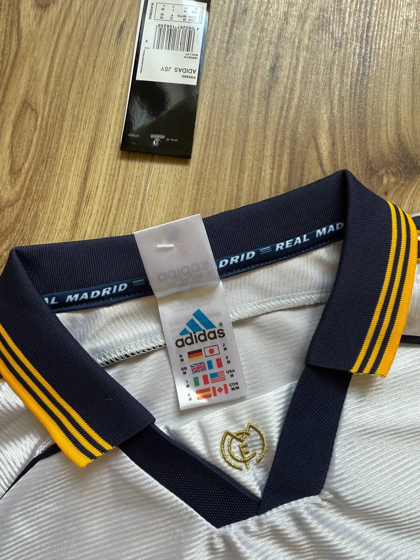 Футбольное джерси Adidas Real Madrid 1999 x CS 1.6 - миниатюра 3