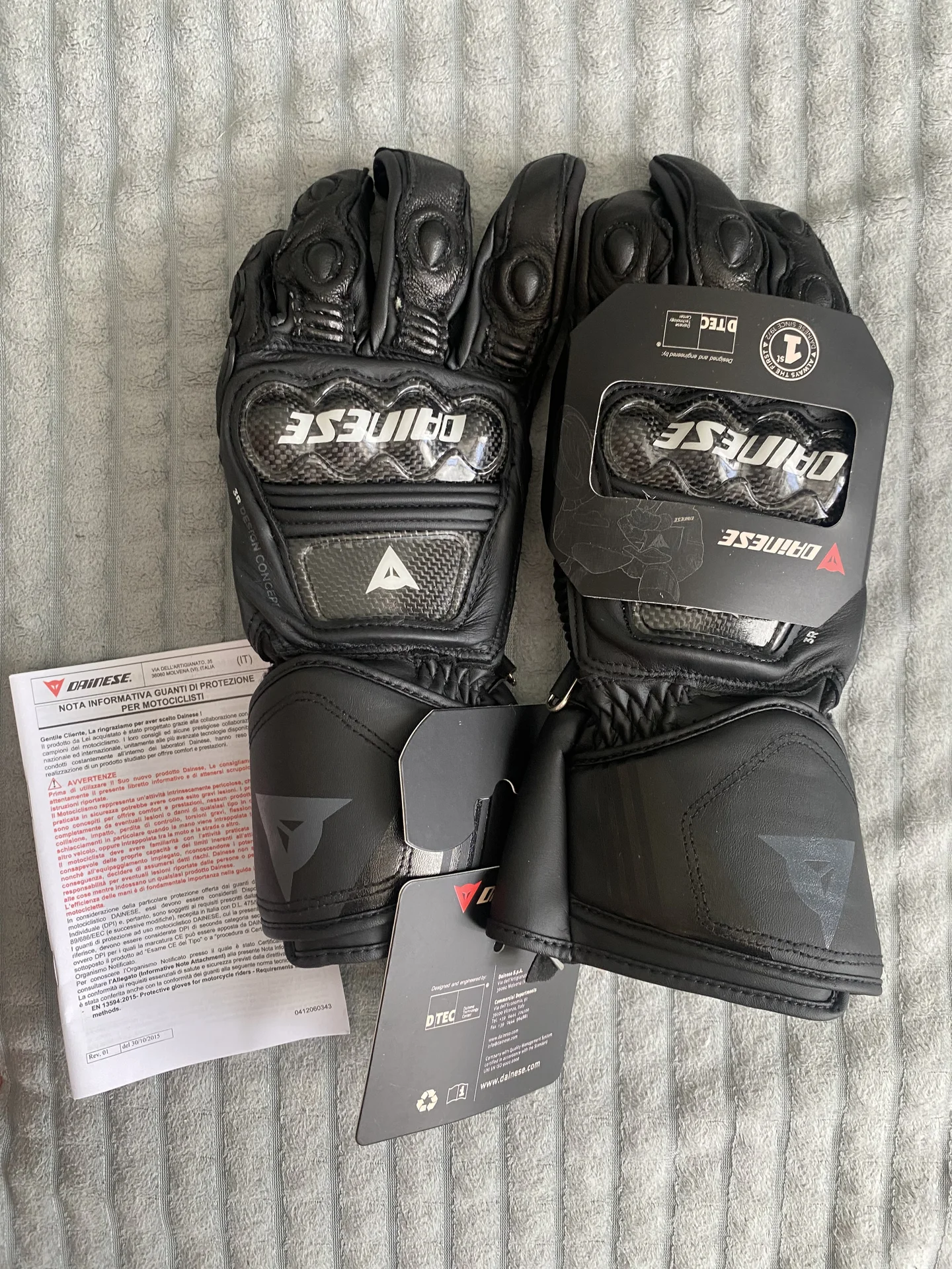 Мотоперчатки Dainese Long Druid - миниатюра 9