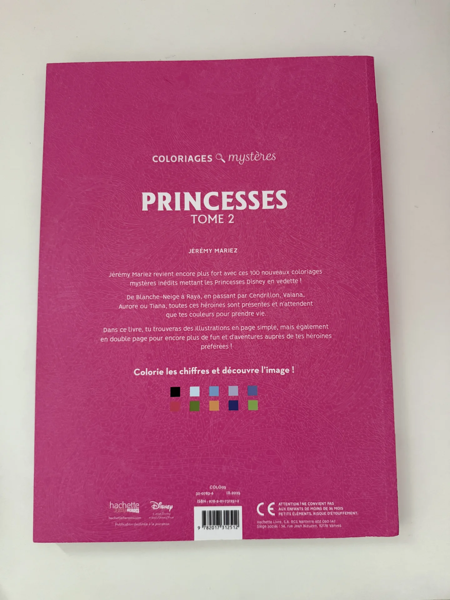 Раскраска Hachette - миниатюра 6