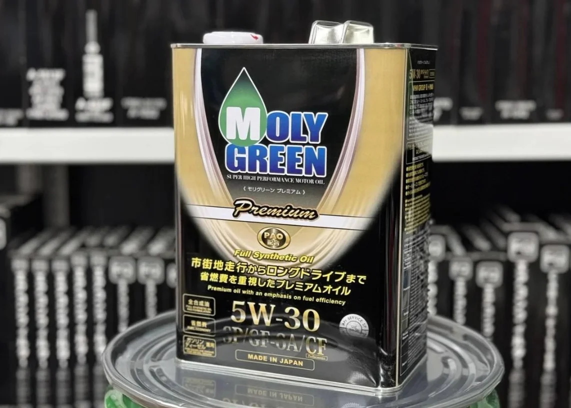 Моторное масло MolyGreen PREMIUM SP/GF-6A/CF 5W-30 4л