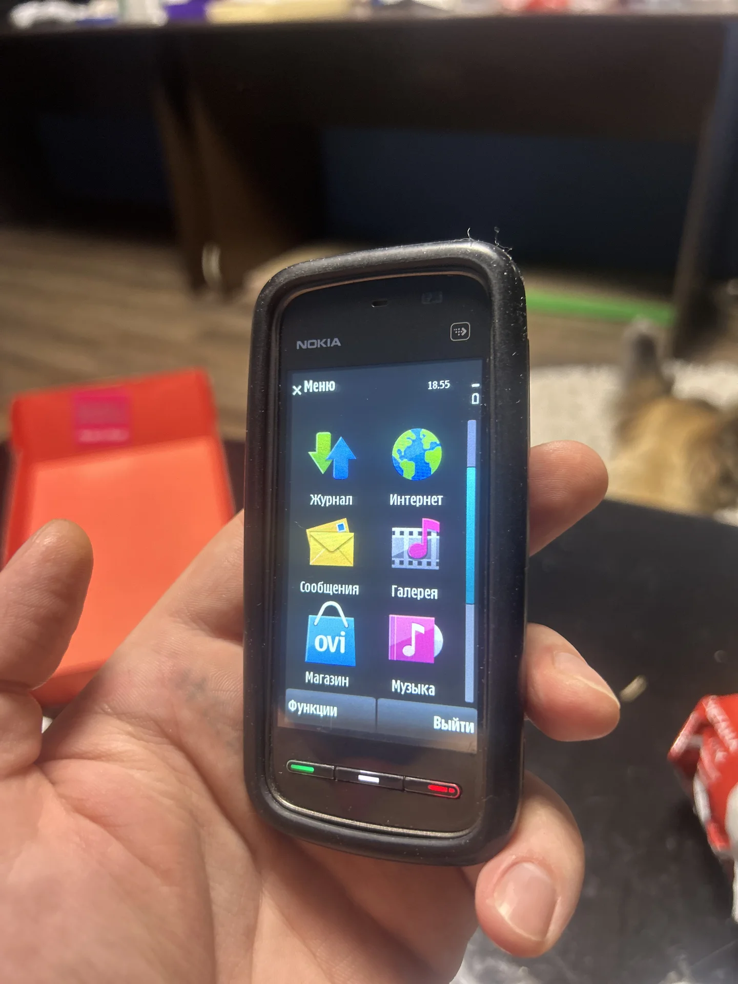 Нокиа 5228 - миниатюра 2