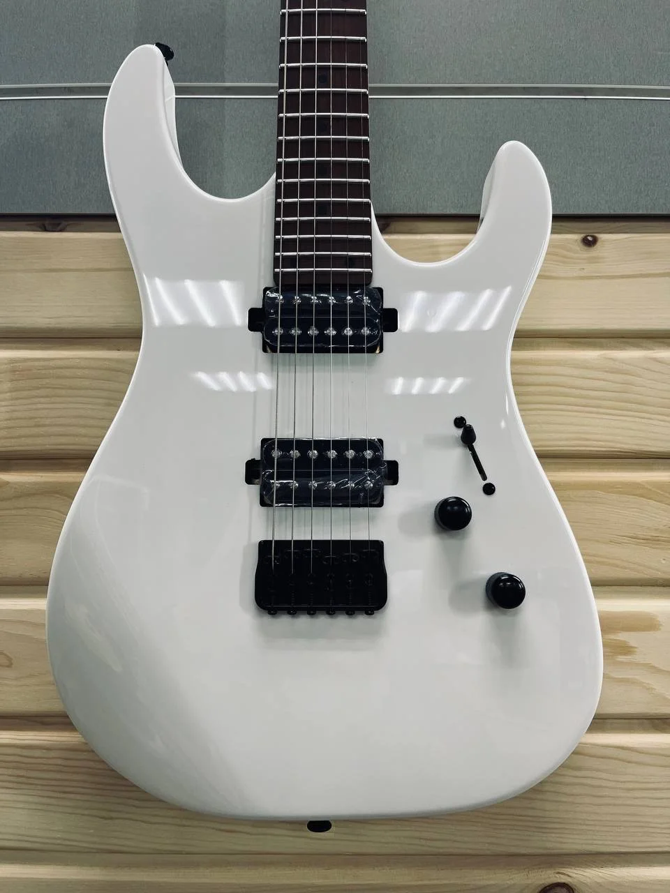 электрогитара Bosstone SEG STR6 WH - миниатюра 4