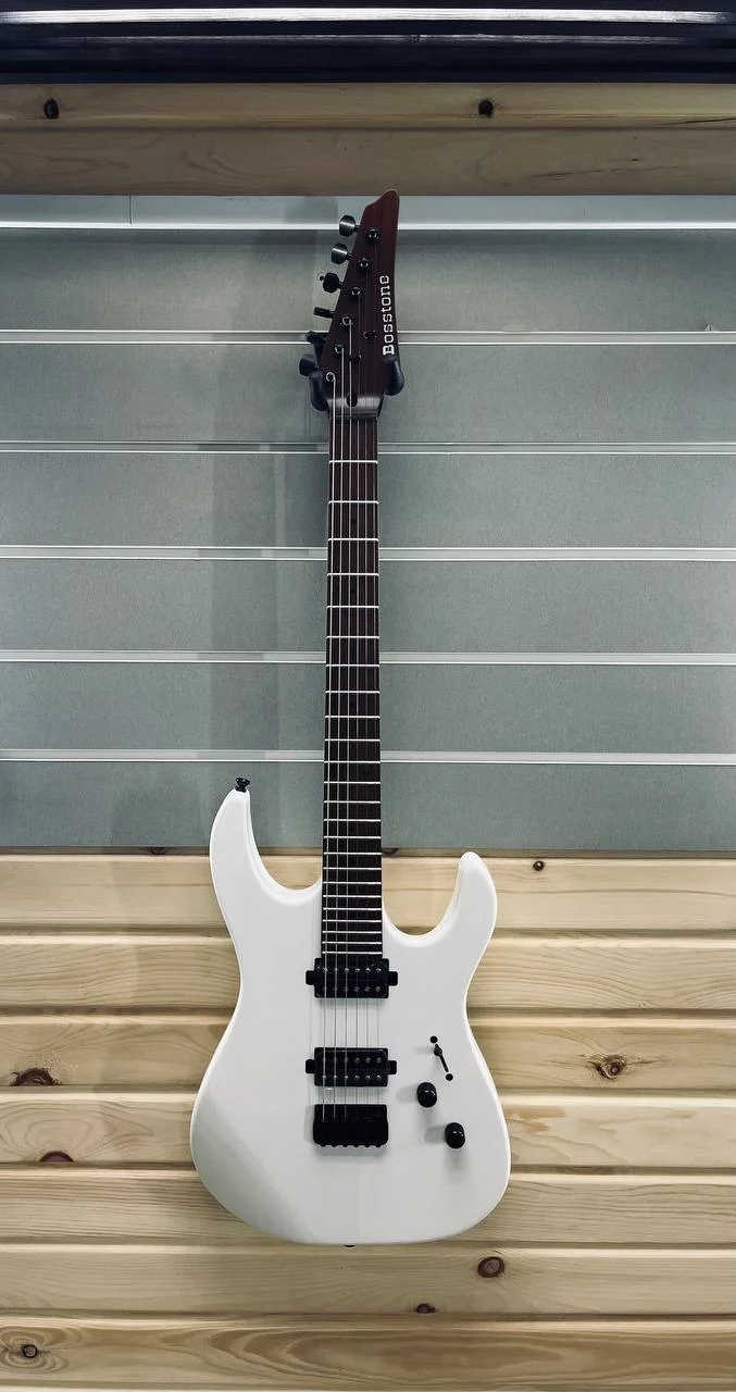 электрогитара Bosstone SEG STR6 WH - миниатюра 5
