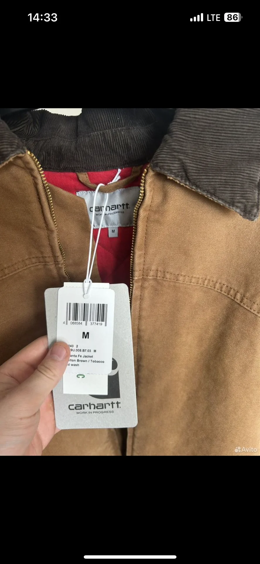 Carhartt WIP OG santa fe jacket - миниатюра 4