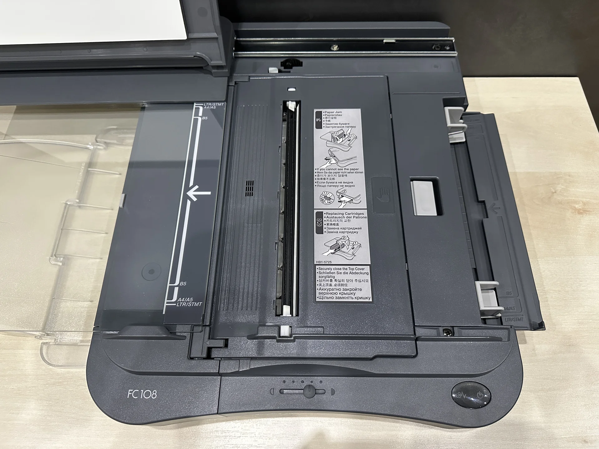 Мфу Canon FC-108 - миниатюра 9