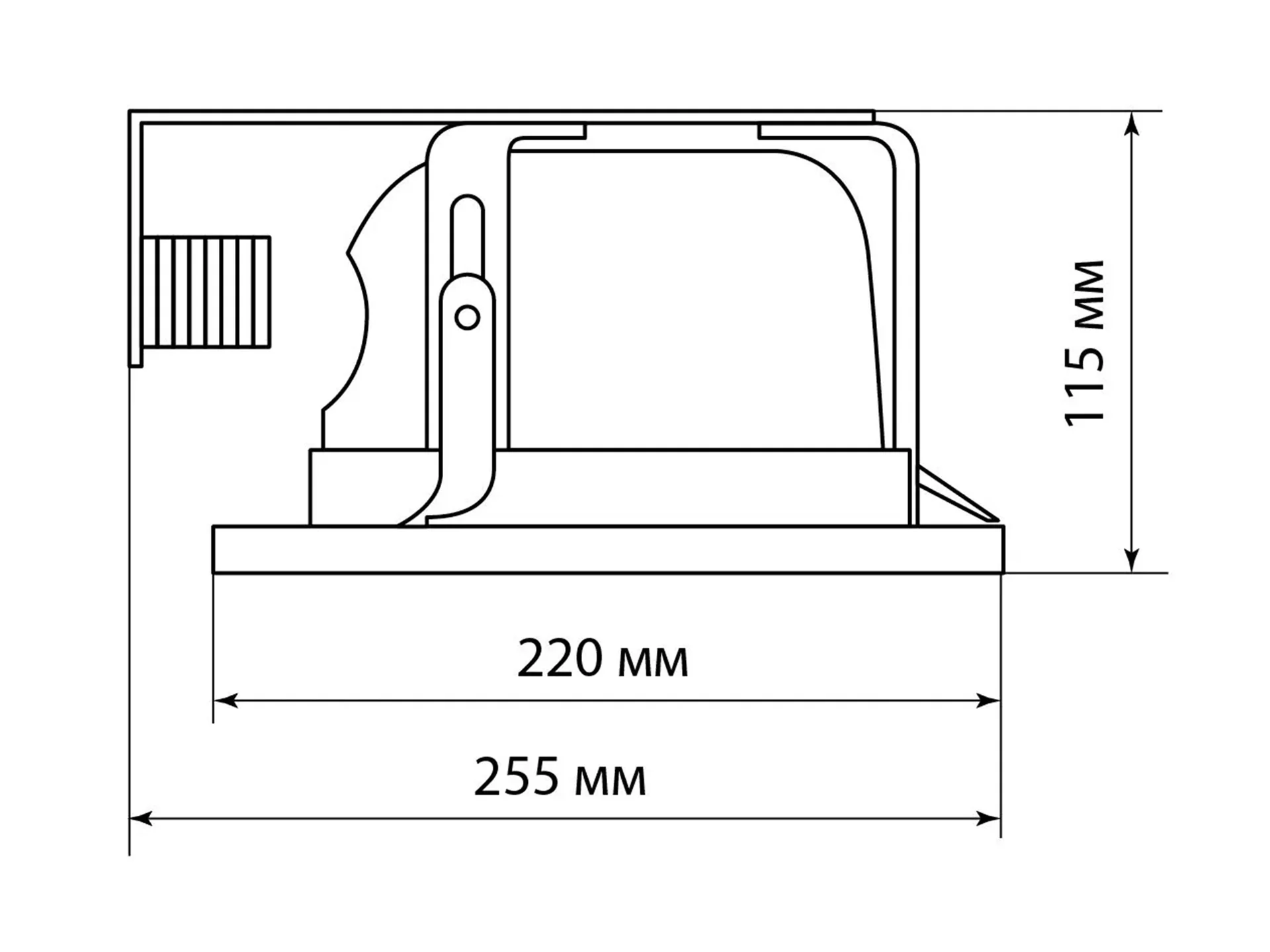 Светильник встраиваемый TDM Electric 01 2х20 E27 - миниатюра 8