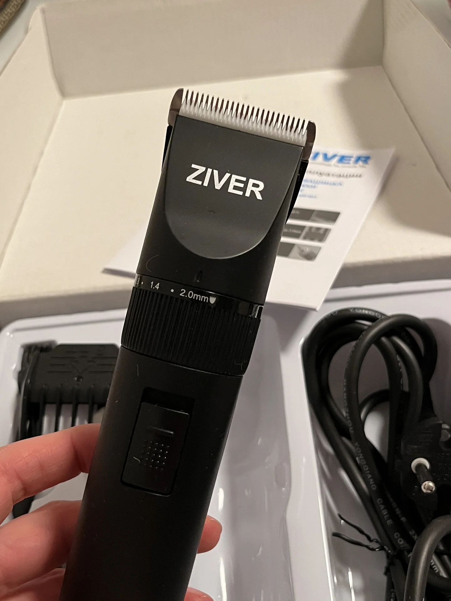 Машинка для стрижки животных Ziver 213 katran - миниатюра 3