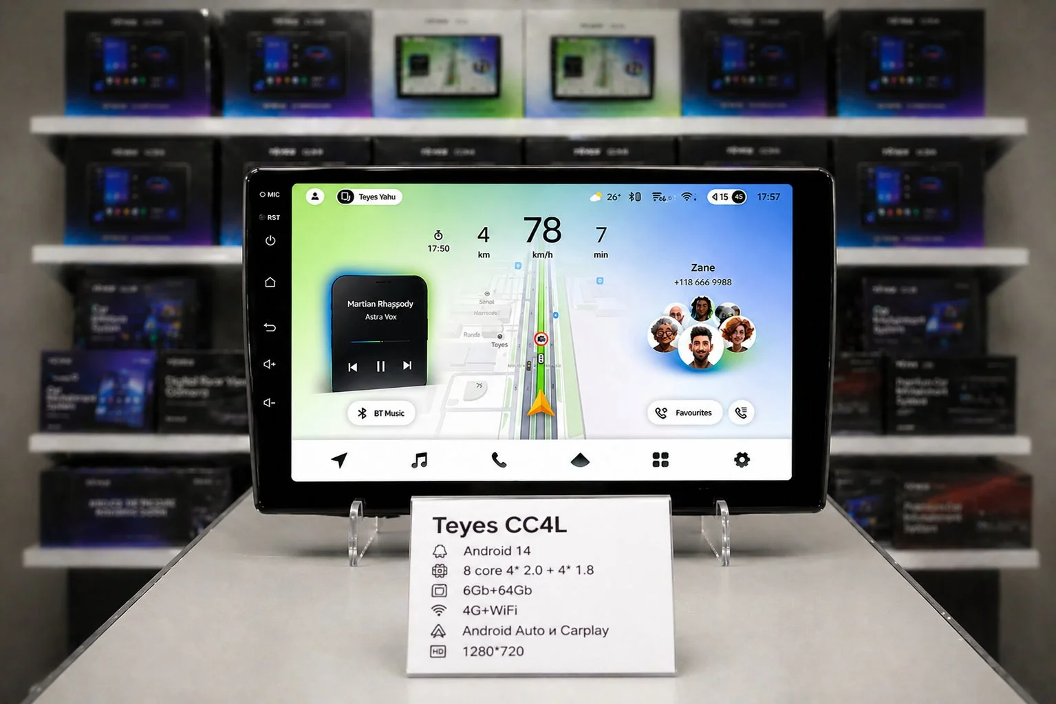 Магнитола Teyes CC4L 6Gb+64Gb 9"/10" - изображение 1