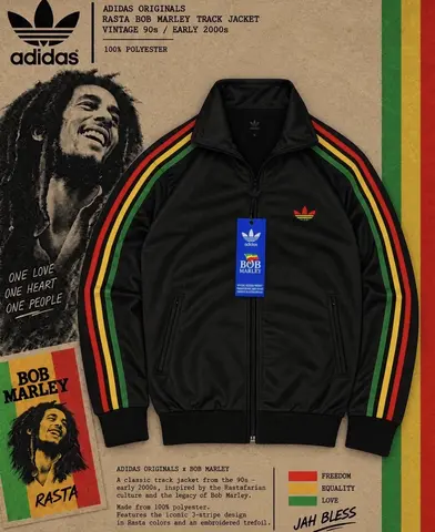 Олимпийка Adidas Rasta Bob Marley