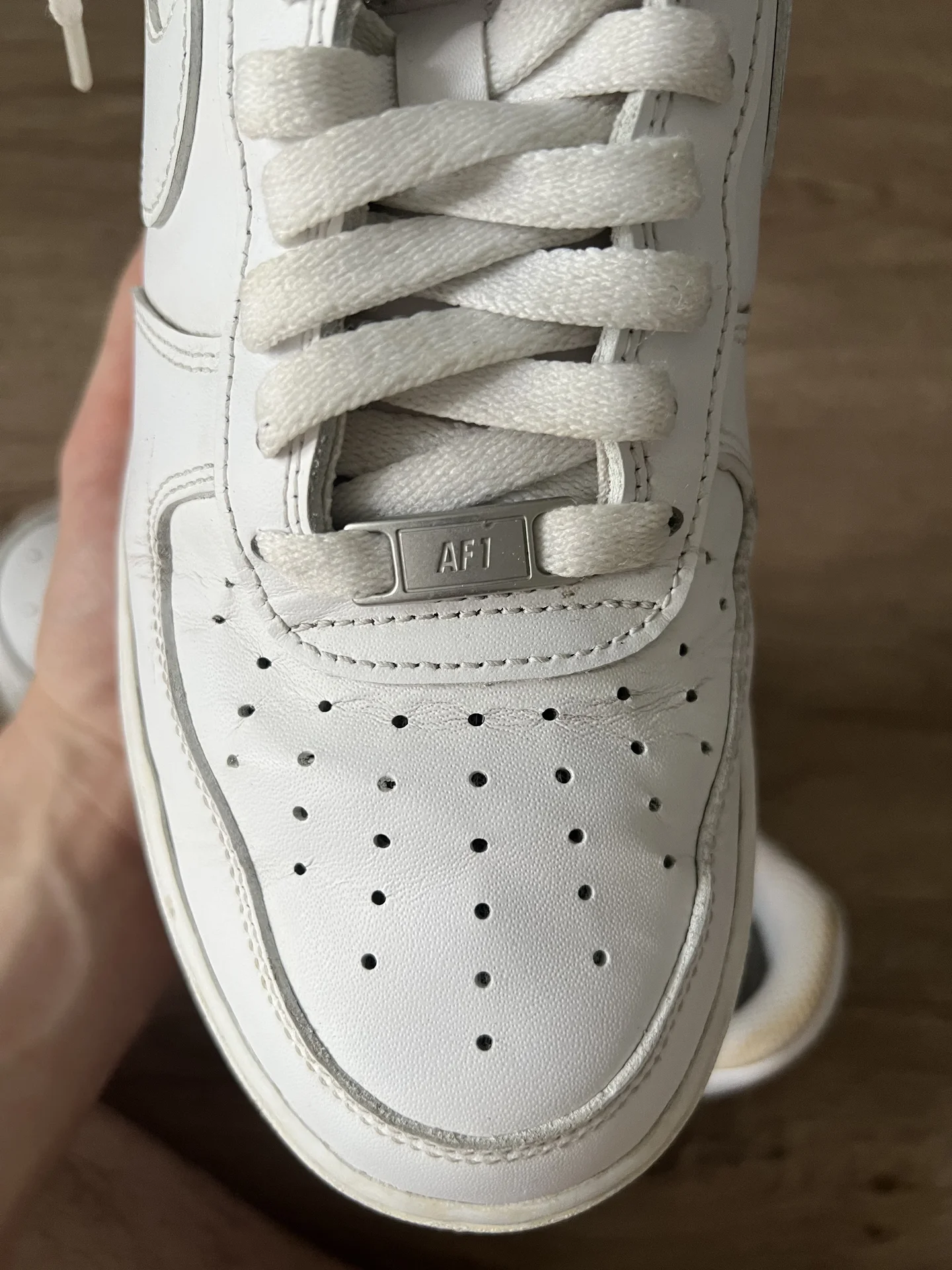 Nike Air Force 1 low White - миниатюра 4