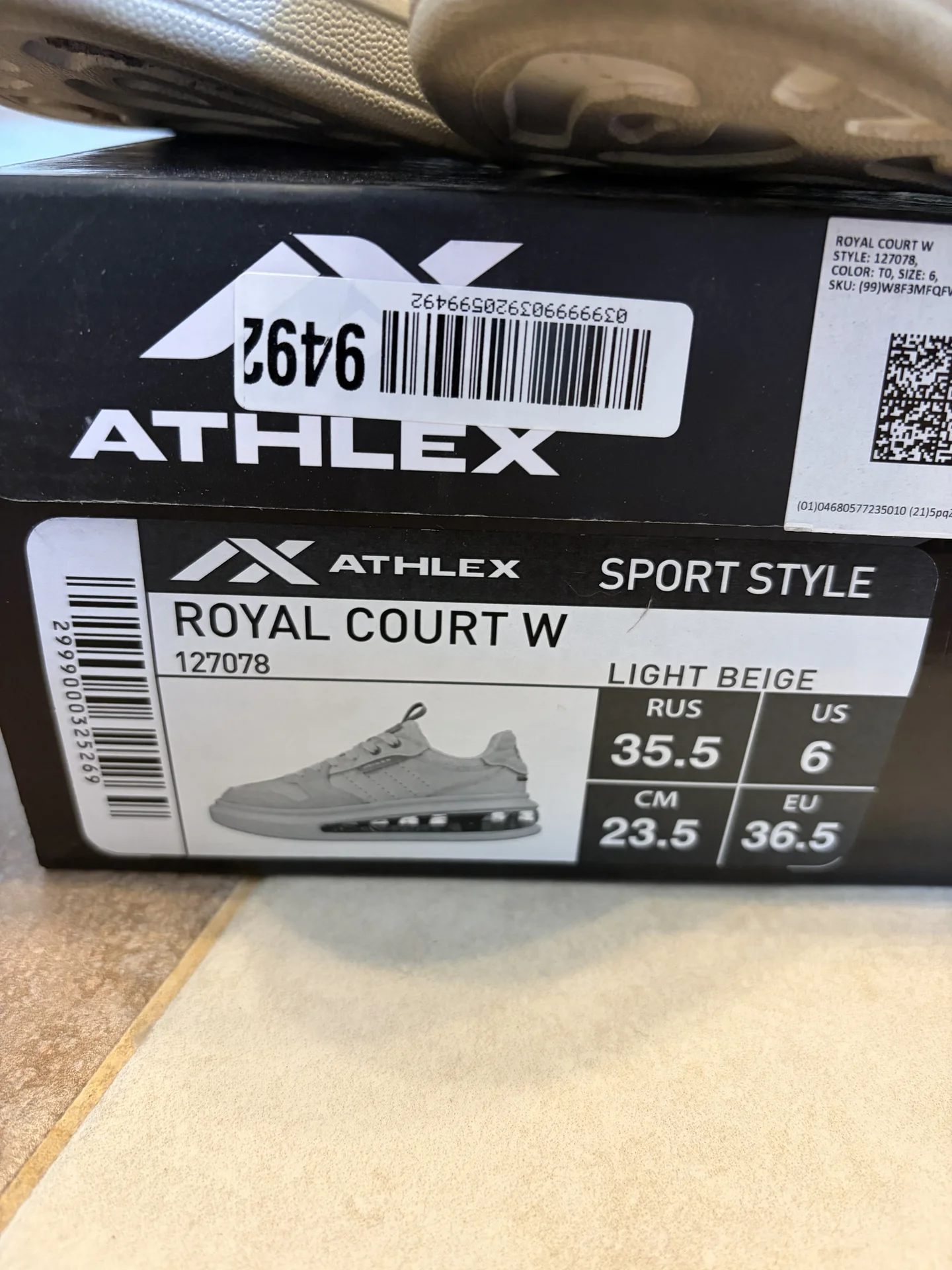 Детские кроссовки Athlex - миниатюра 3