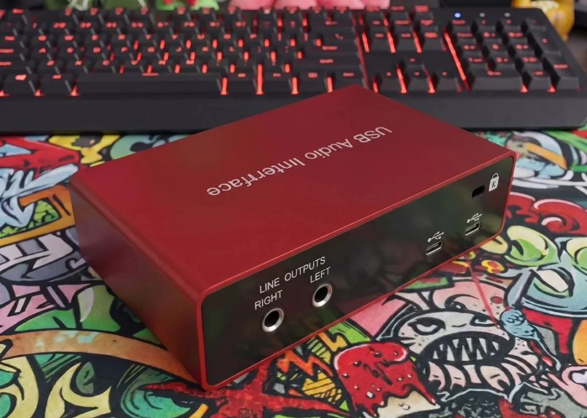 Внешняя звуковая карта аналог Focusrite - миниатюра 3