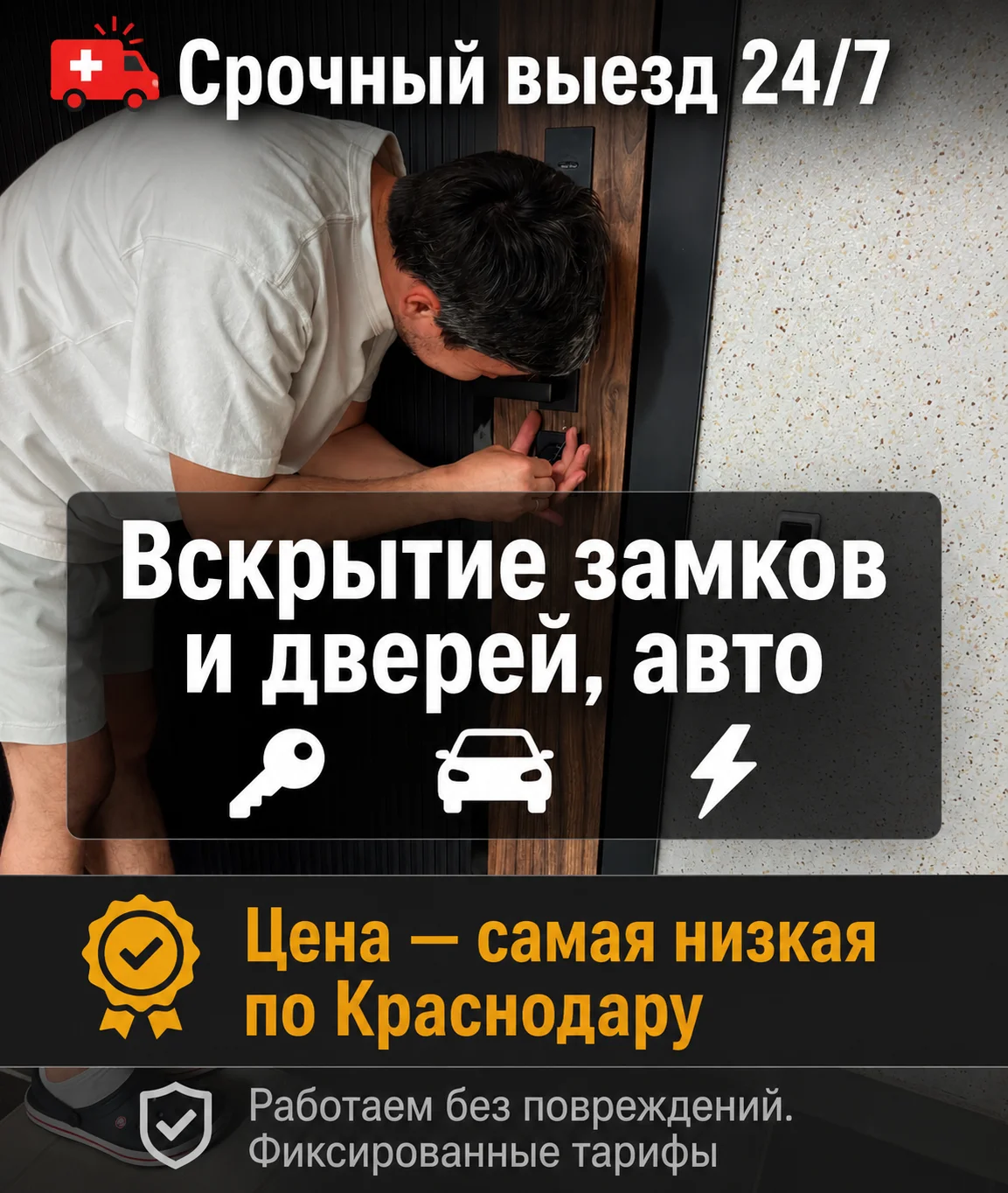 Вскрытие замков, дверей, вскрытие авто - изображение 1