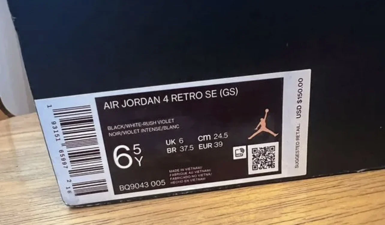 Nike air jordan 4 retro - миниатюра 2