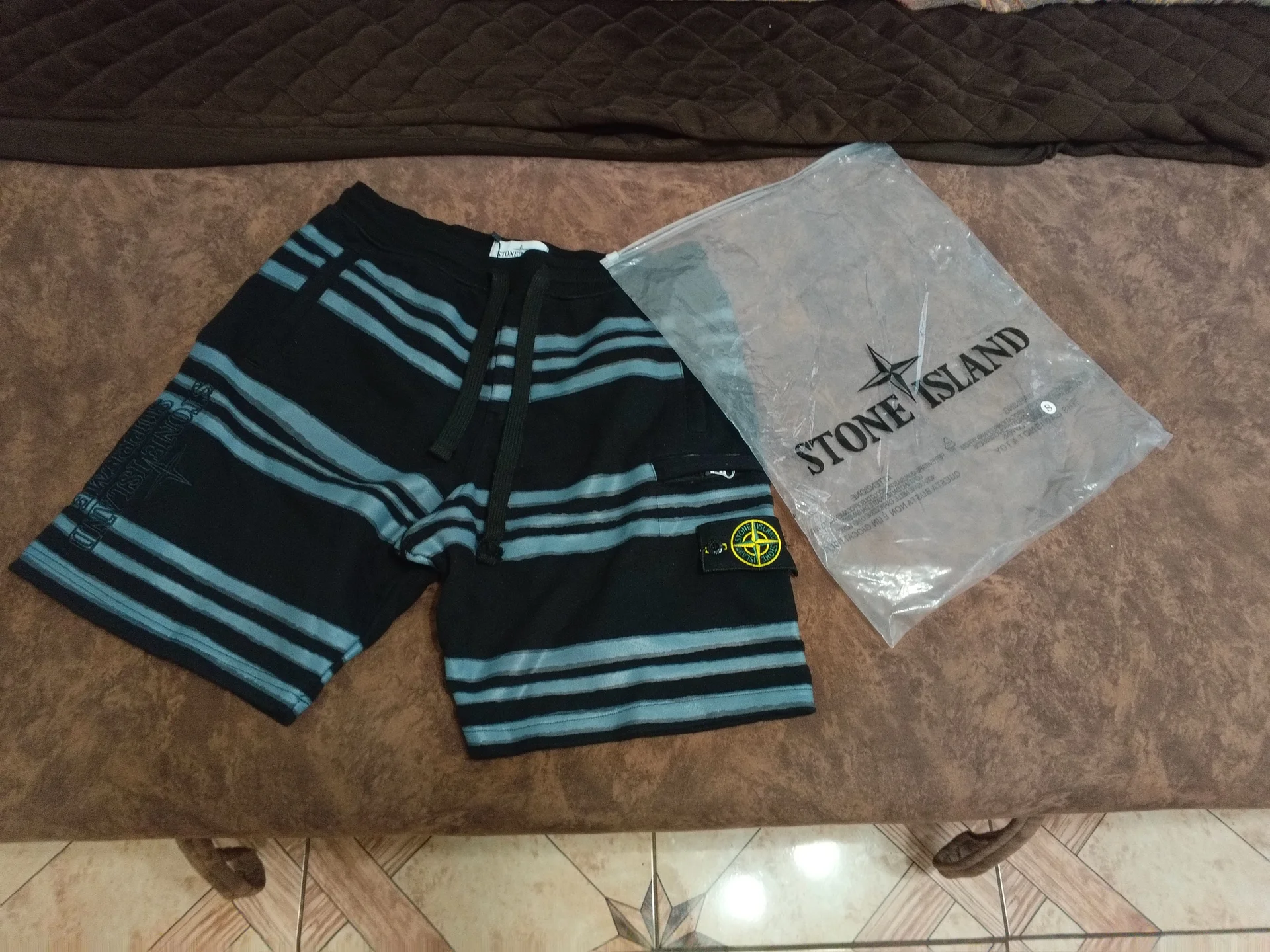 Шорты stone island - миниатюра 6