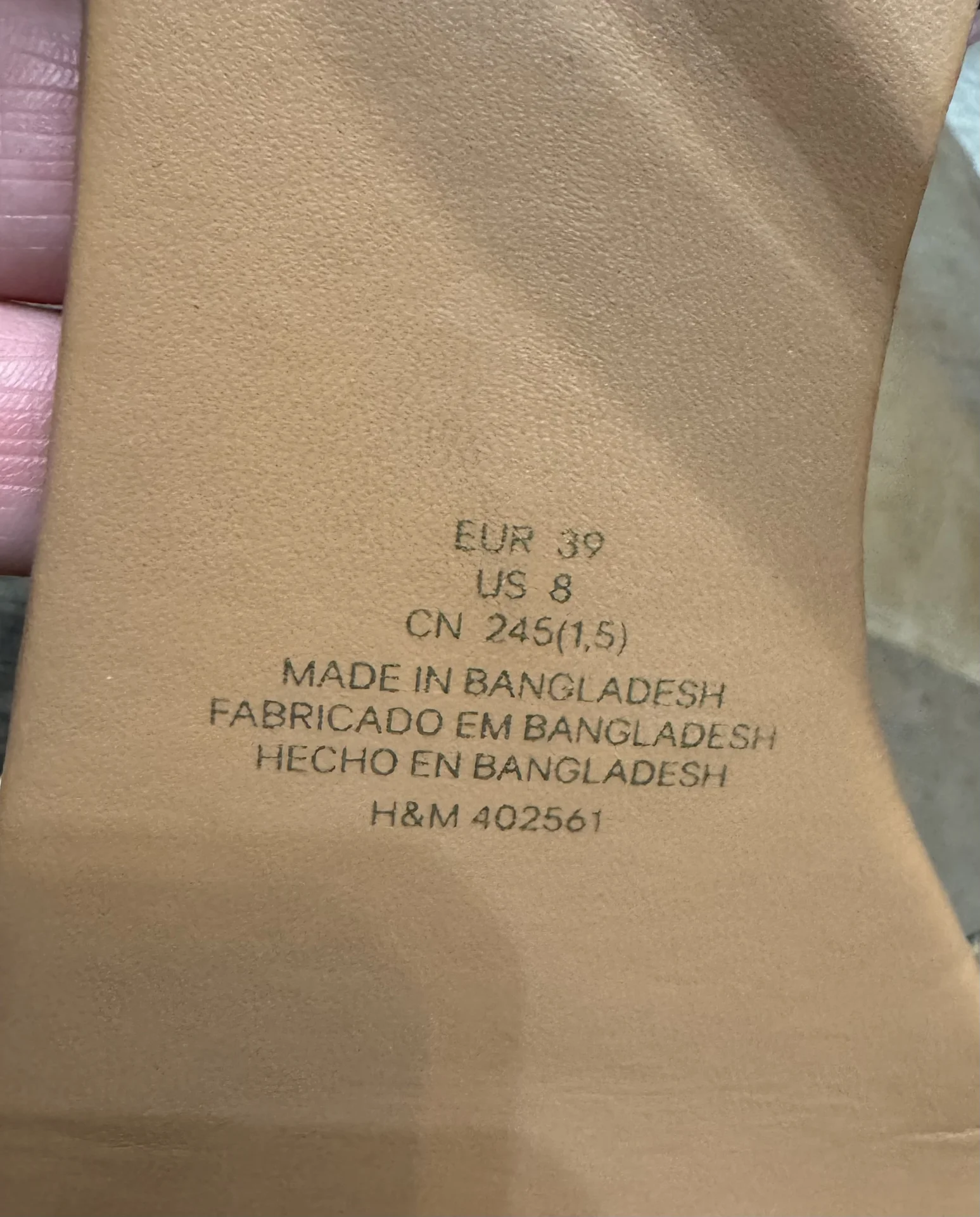 Босоножки / сандалеты H&M 39 рвзмер - миниатюра 6