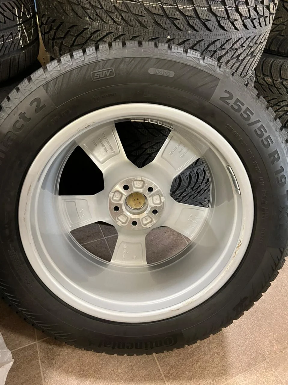 Колёса Audi Q7 Continental Ice Contact 2 255/55 19 - миниатюра 4