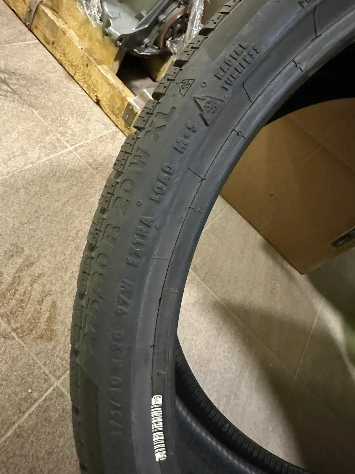 Continental WinterContact TS 850 P 275/30 R20 97W - миниатюра 4