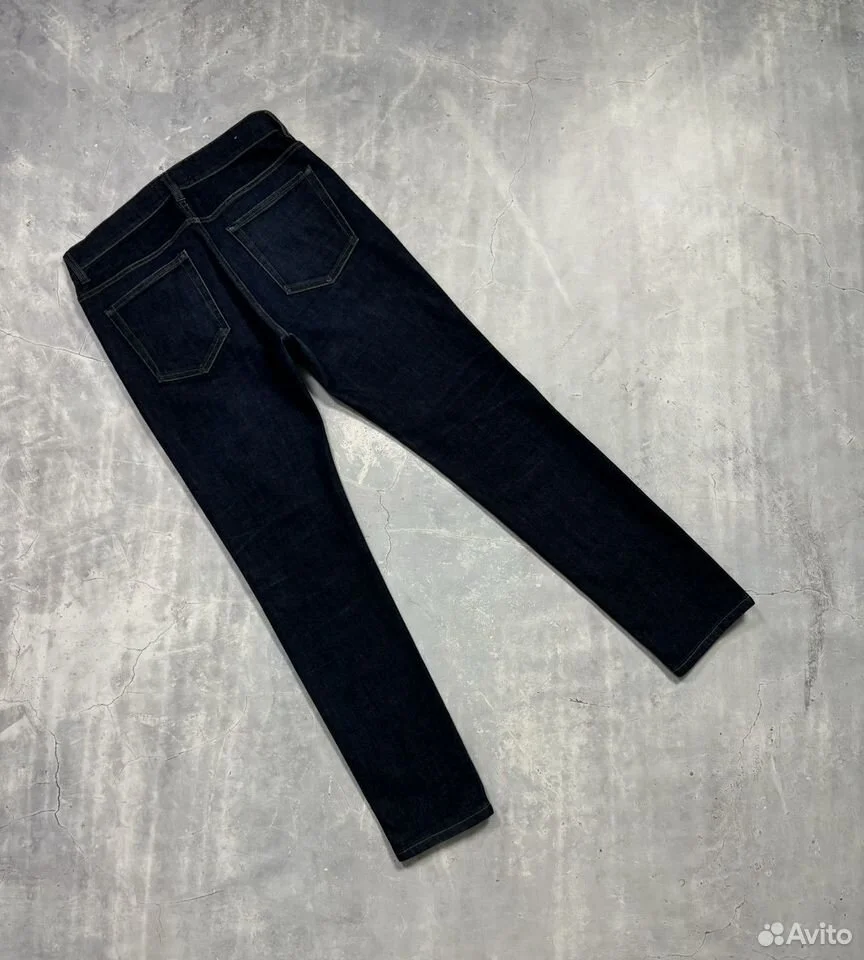 Джинсы Acne Studios 32:32 синие Ace Raw Gothic - миниатюра 2