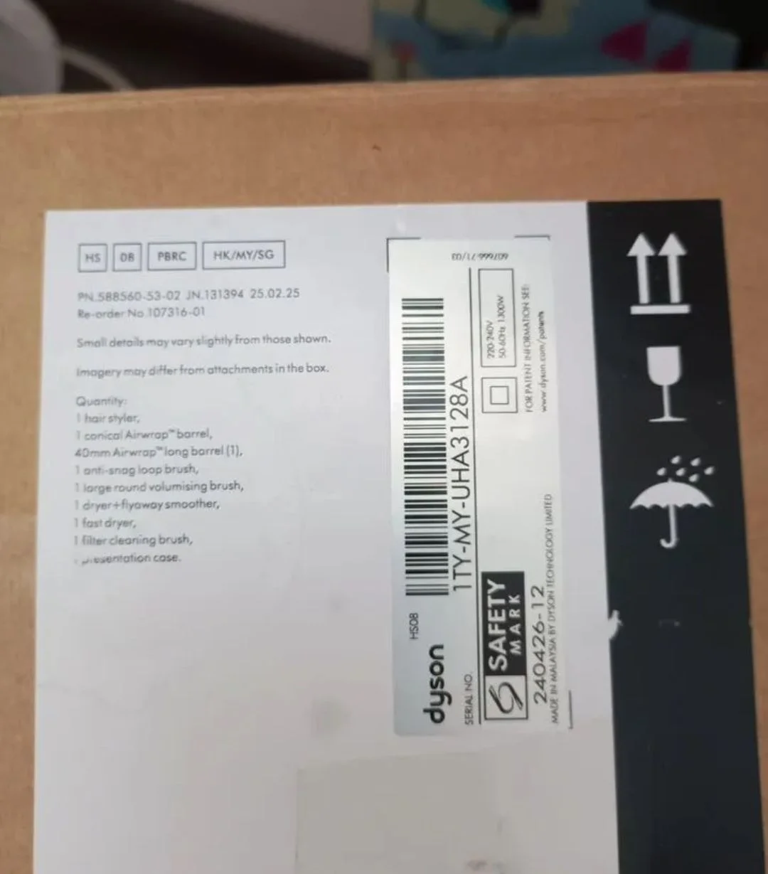 Мультистайлер dyson airwrap hs08 straight+wavy - миниатюра 6