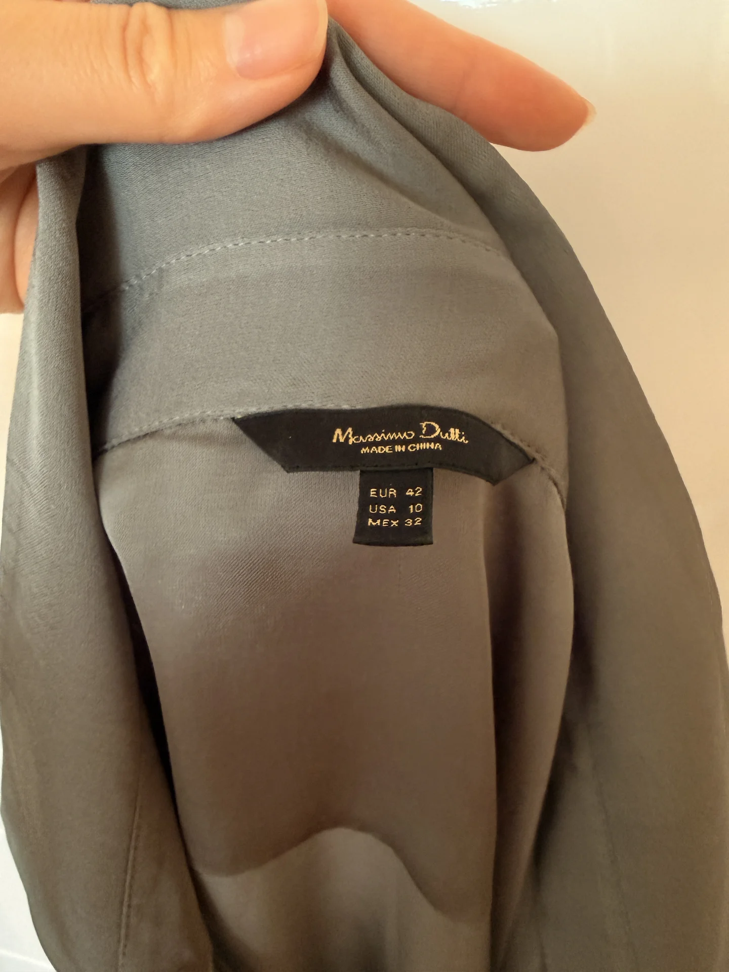 блузка/рубашка Massimo Dutty 42 - миниатюра 4