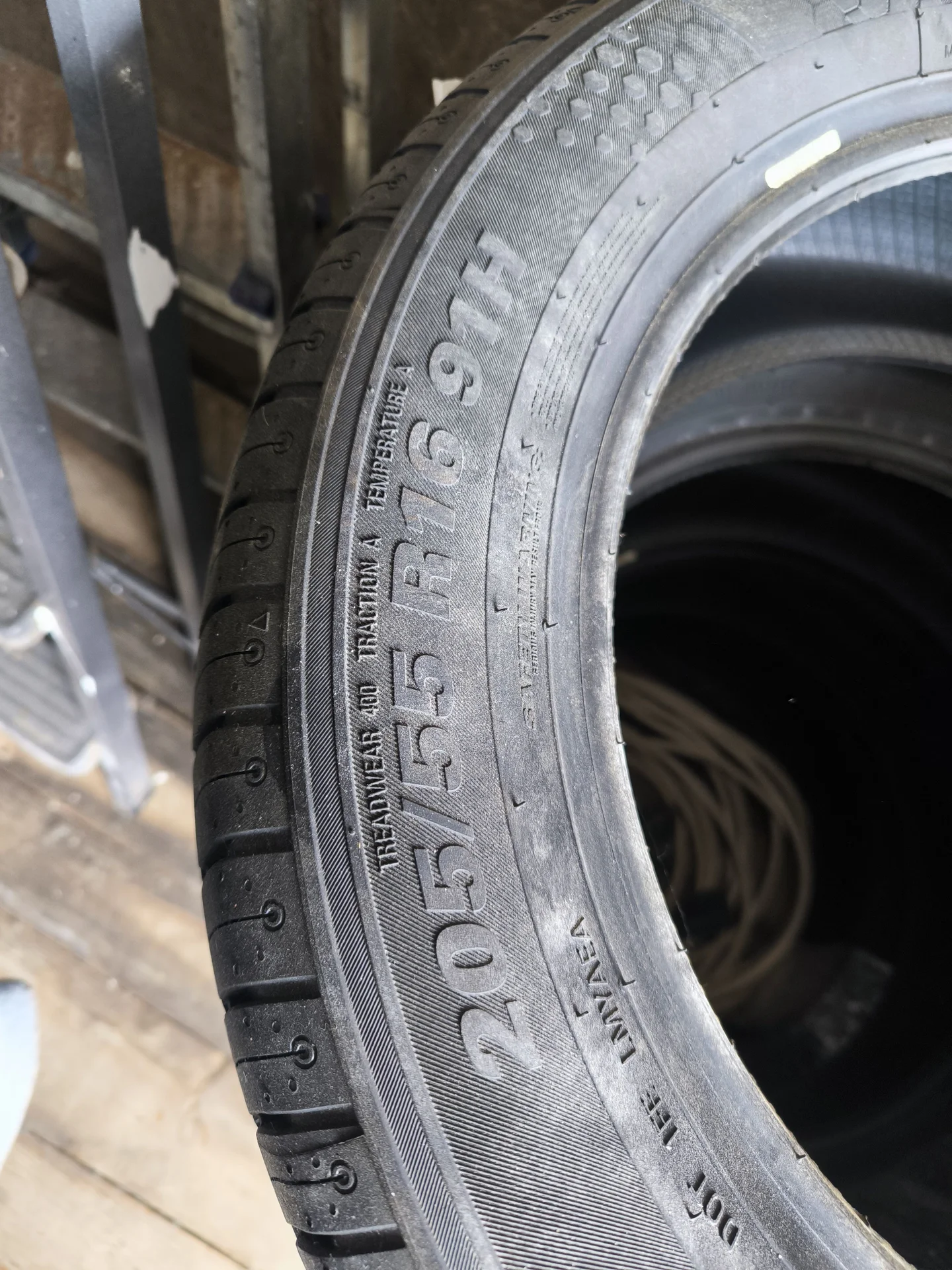 Шины r16 205/55 летние kumho - изображение 1