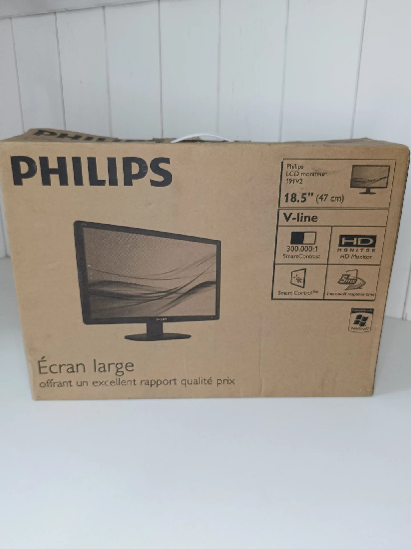 Монитор Philips 191V2SB/62 б/у, рабочий - миниатюра 2