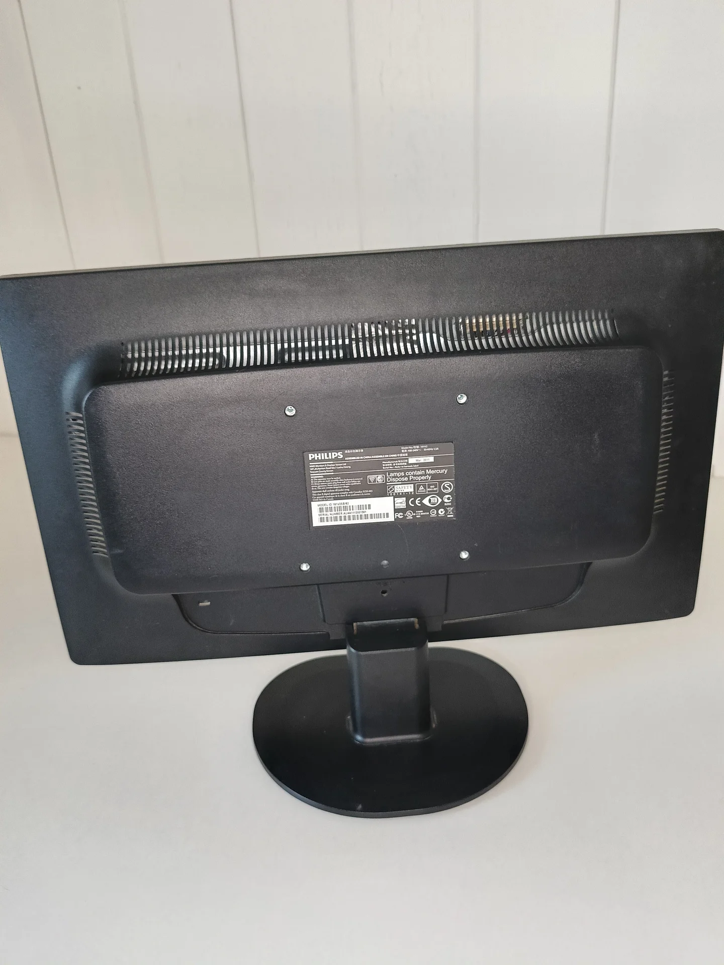 Монитор Philips 191V2SB/62 б/у, рабочий - миниатюра 5