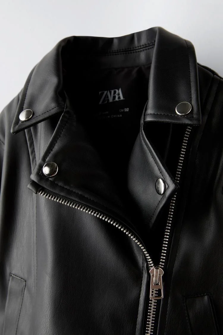 Косуха ZARA на девочку 92 размер эко-кожа - миниатюра 3