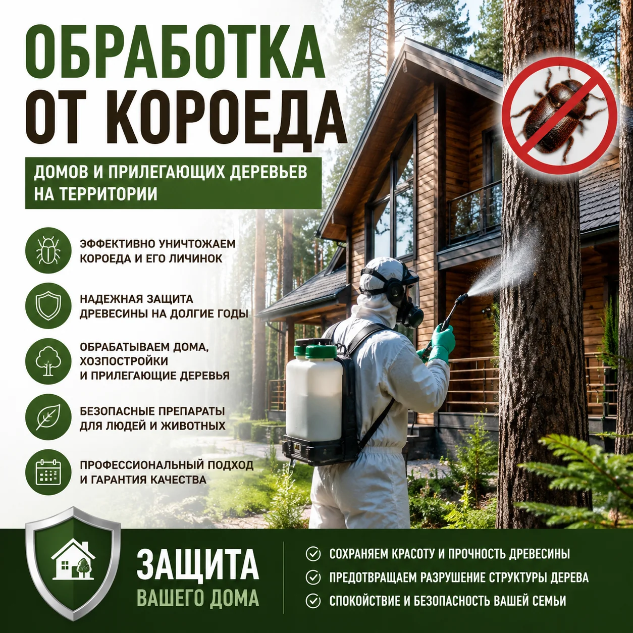 уничтожение насекомых - миниатюра 2