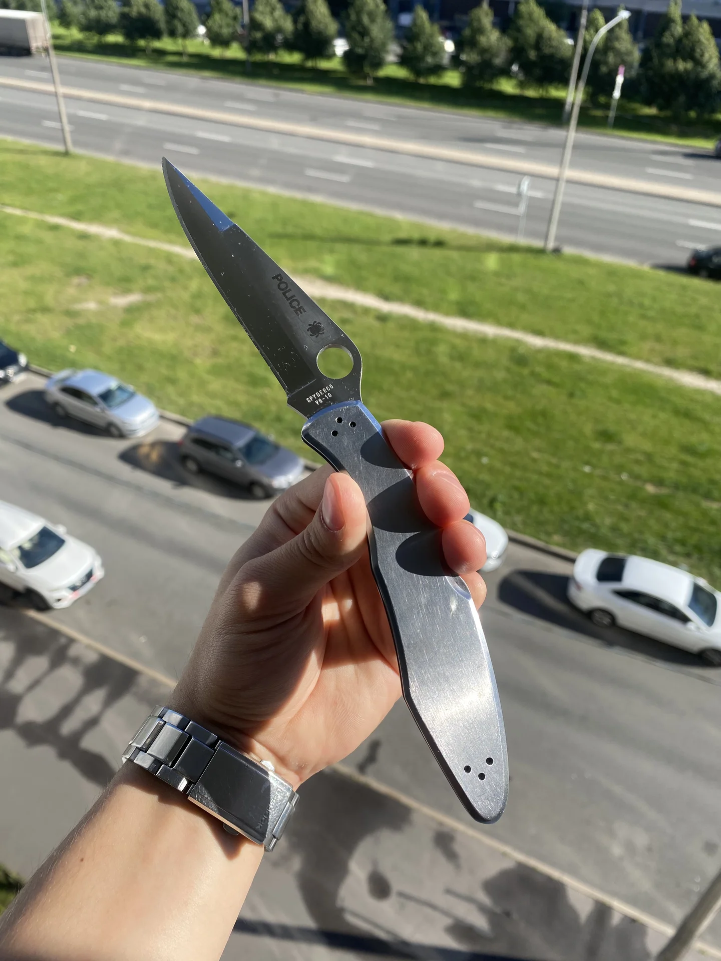 нож Spyderco Police - изображение 1
