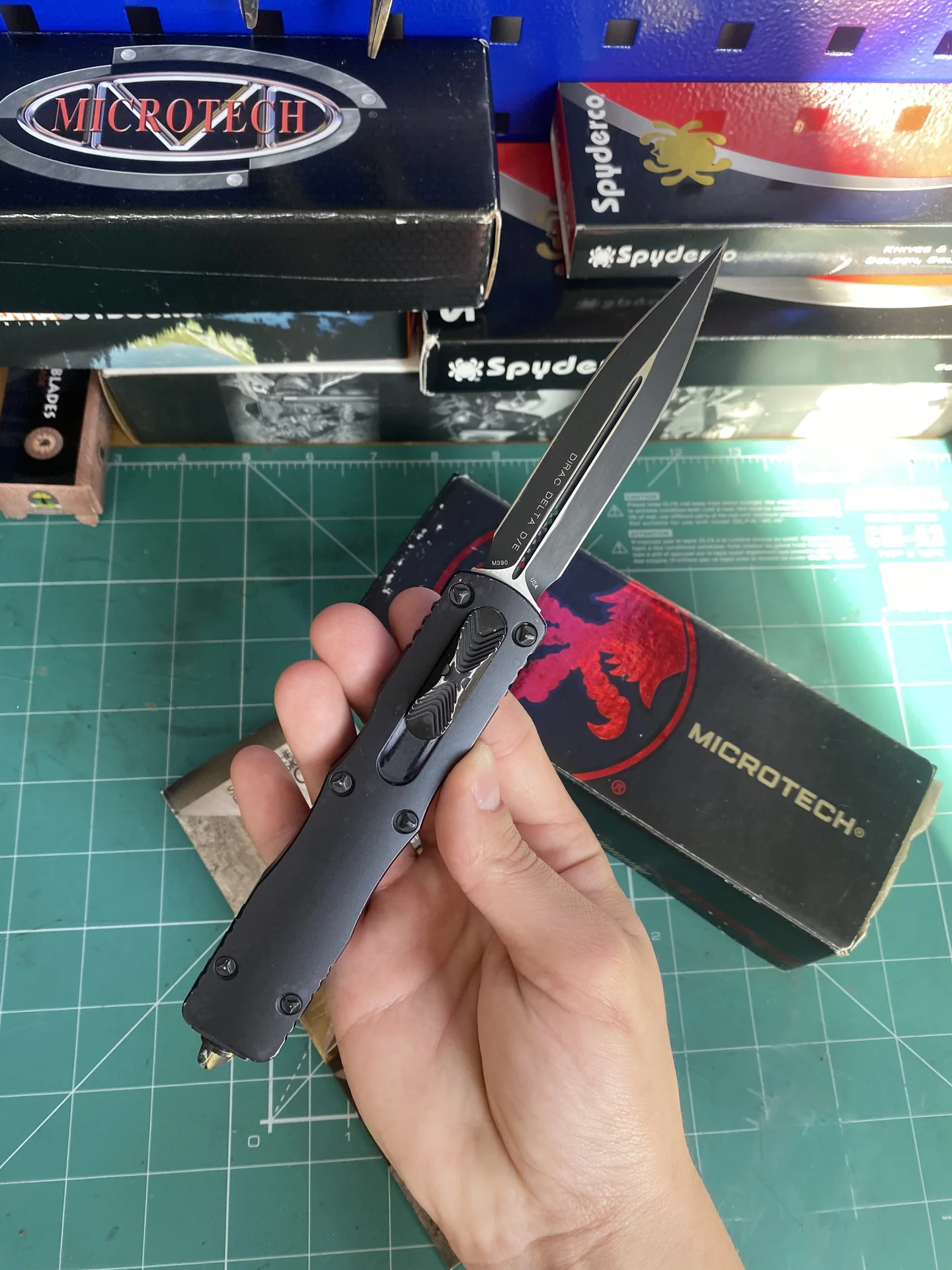 нож Microtech Dirac Delta - изображение 1