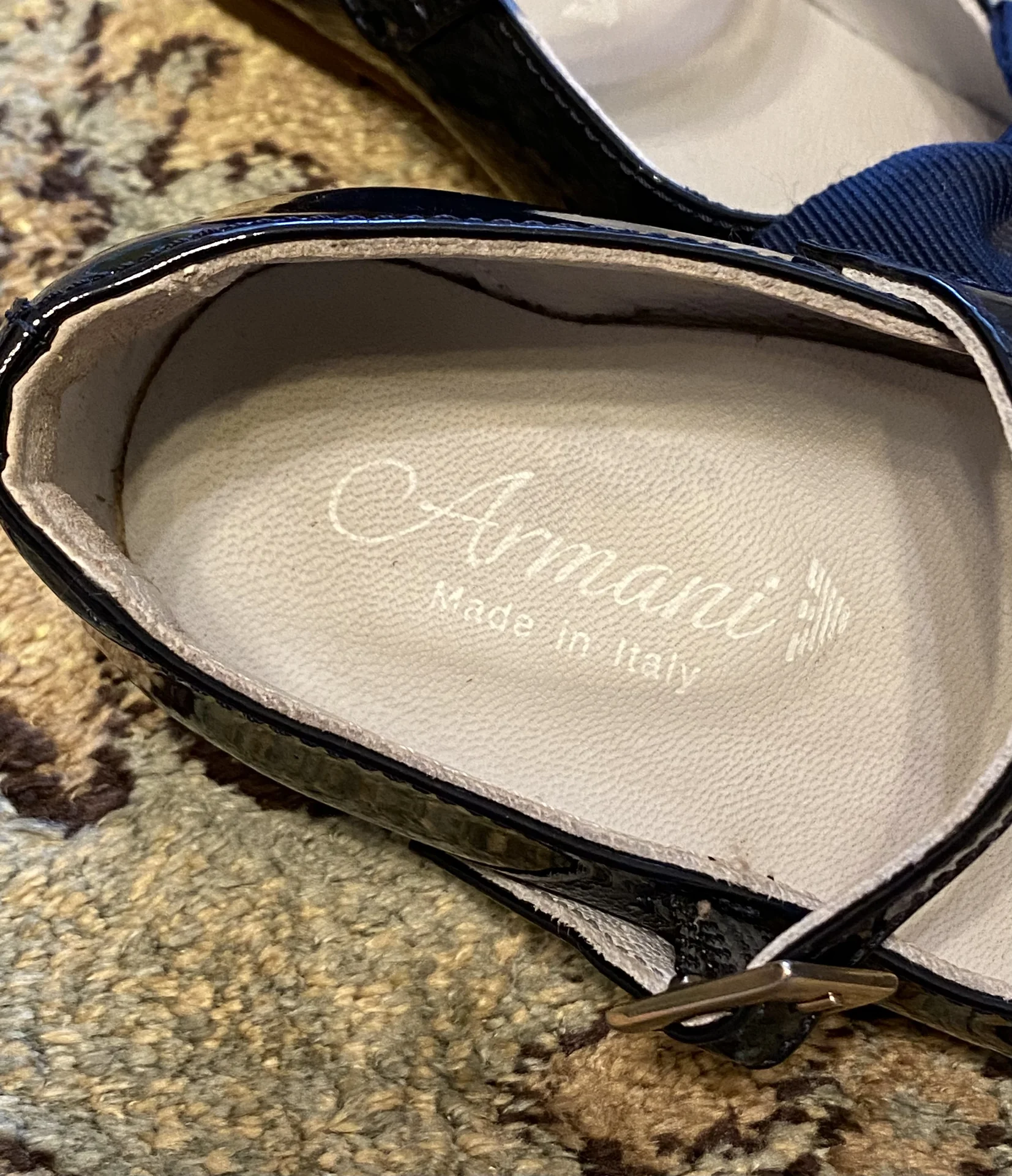 Детские туфельки armani - миниатюра 4