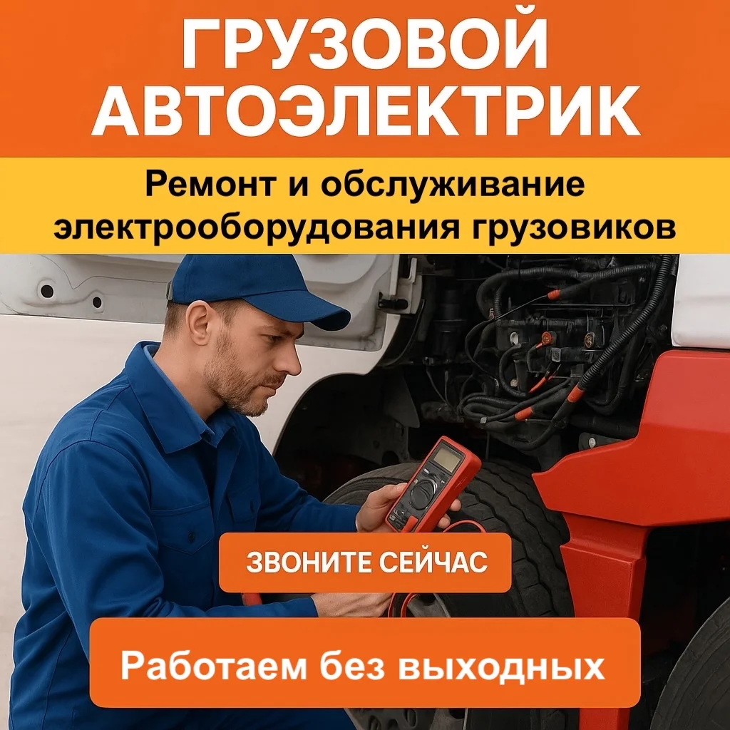 Автоэлектрик диагност грузовой